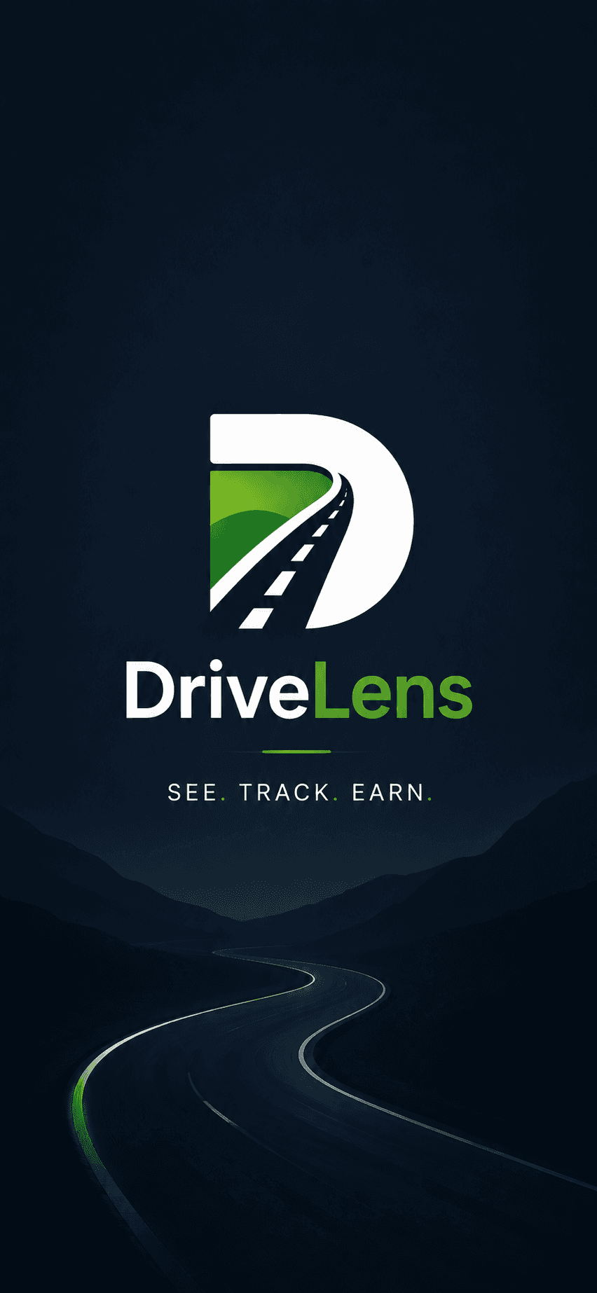 DriveLens app splash screen